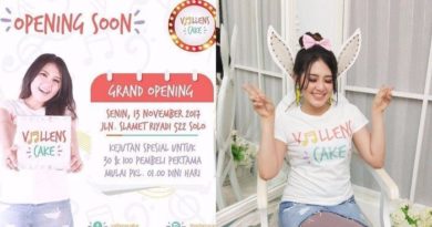 Grand Opening Toko Kue Via Vallen Mulai Jam 01.00 Dini Hari Nanti!