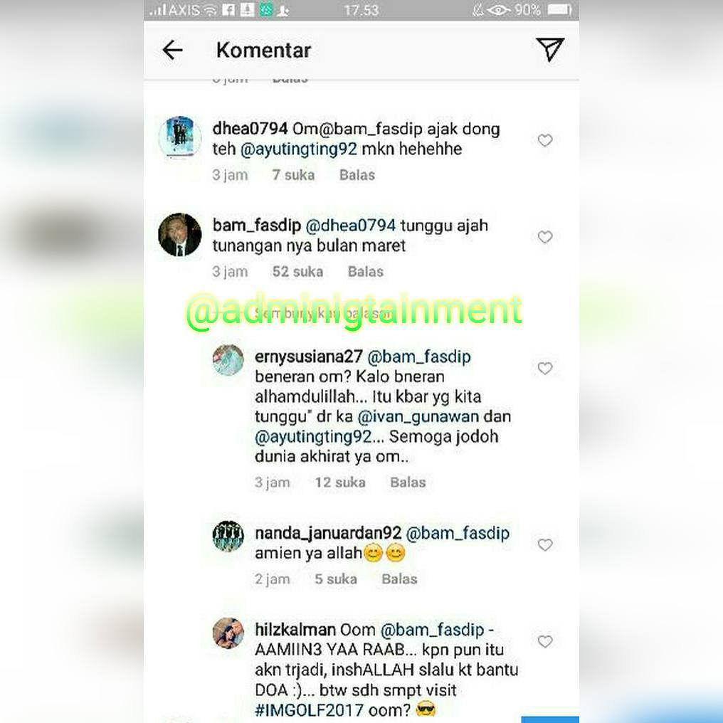 Ayu Ting Ting dan Ivan Gunawan Akan Bertunangan Bulan Maret
