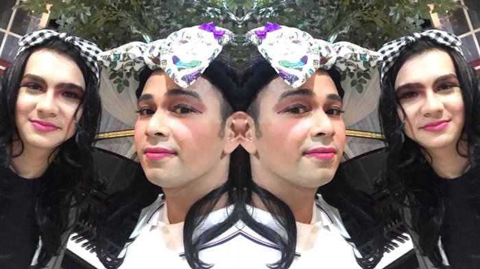 Bikin Ngakak!Make Up Ala Raffi Ahmad dan Endy Arfian