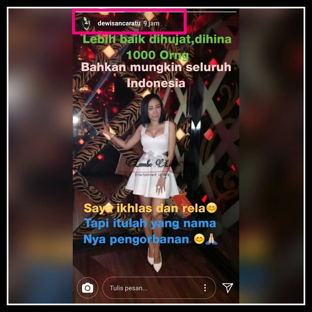 Dibully, Baju Terlalu Seksi ini Reaksi Dewi Sanca