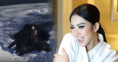 Kocak Abis, Syahrini Terpeleset Manja Saat Berlibur di Swiss