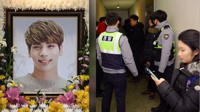 Mencekam! Beredar Foto TKP Bunuh Diri Jonghyun SHINee