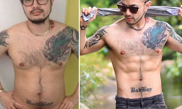 Pria Gemuk Ini Menjelma Jadi Model Ganteng Setelah Diputusin