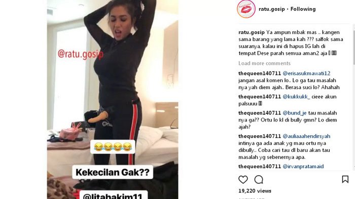Netizen Geram, Gebby Vesta Unggah Video Kelewat Seronok