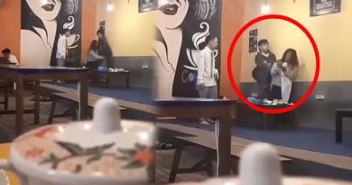 Sadis! Cowok Tendang Cewek sampai Jatuh Saat Bertengkar di Kafe