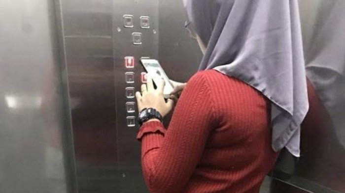Tak Terduga, Dari Atas Cewek Ini Menutup Aurat, Tapi Lihat Bawahannya? Netizen: Parah