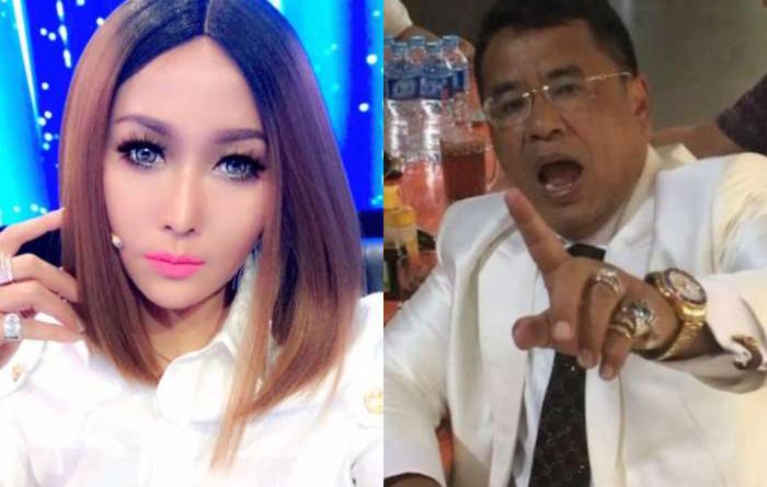 Tersebar Video Bergelayut Manja Inul Daratista dengan Hotman Paris
