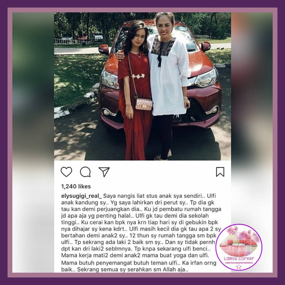 Ely Sugigi Kembali Tulis Curhatan Pilu Karena Berseteru Sama Anaknya