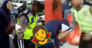 Emak-Emak yang Gigit Oknum Polisi Ternyata Alami Gangguan Jiwa