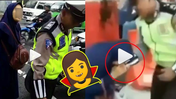 Emak-Emak yang Gigit Oknum Polisi Ternyata Alami Gangguan Jiwa