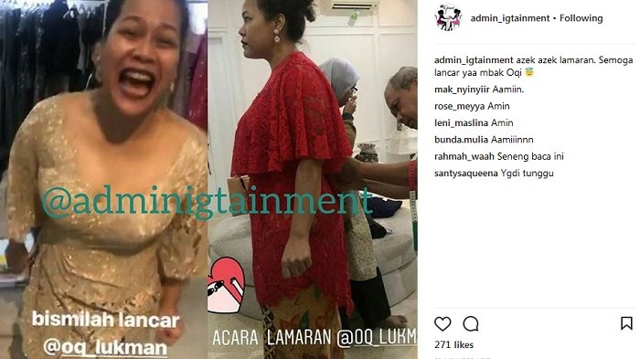 Okky Lukman Dikabarkan Gelar Lamaran Begini Penampilan Anggunnya