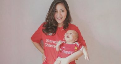Video Ekspresi Lucu Anak Rachel Vennya Ketika Pertama Kali Berenang