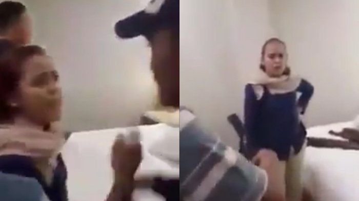 Video Viral Suami Grebek Istri Berduaan Pria Lain di Hotel