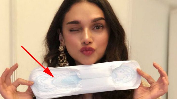 Viral Foto Cewek Pamerkan Pembalut, Jangan Jijik Dulu, Ternyata Ini Penyebabnya
