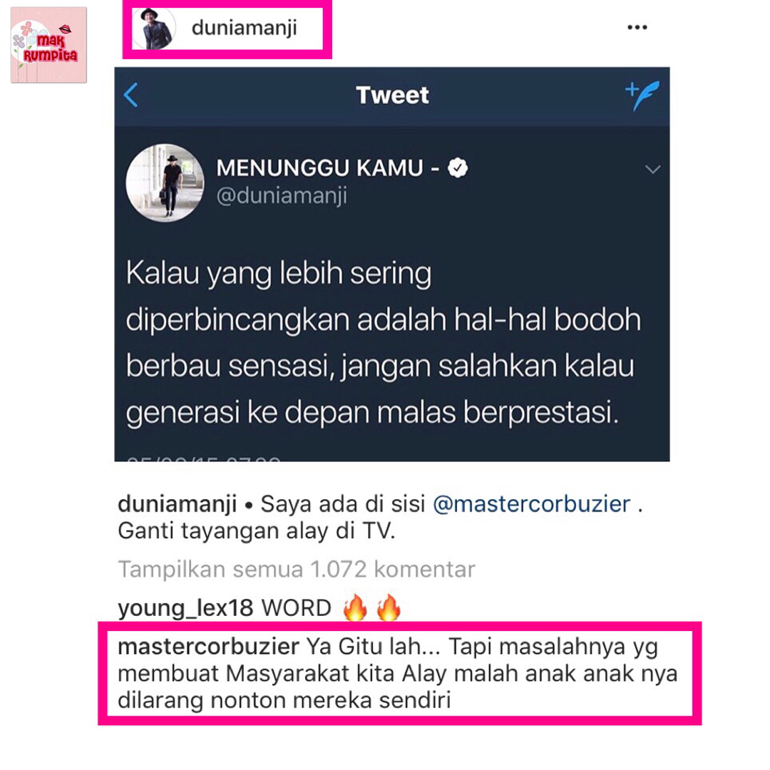 Anji Manji Dukung Untuk Deddy Corbuzier Soal Acara TV Alay