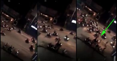 Video Sekumpulan Geng Motor Buat Kerusuhan dan Bawa Senjata Tajam