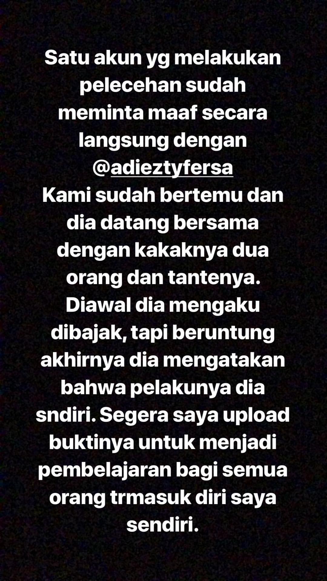 Gilang Dirga Ngamuk Karena Istrinya Dilecehkan Seksual Saat Live IG