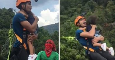 Nekat Ajak Anaknya Lompat ke Jurang Artis Ini di Protes