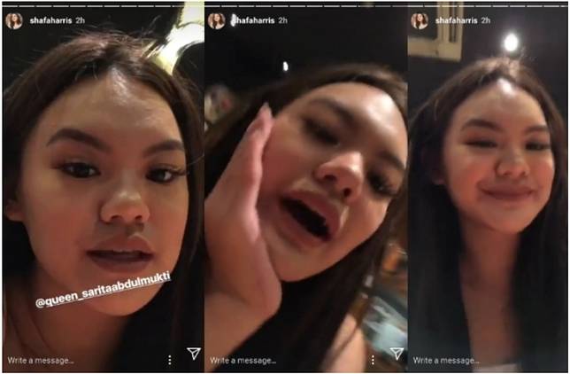 Reaksi Shafa Harris Saat Melihat Foto Ayahnya Bersama Ibu Jedun
