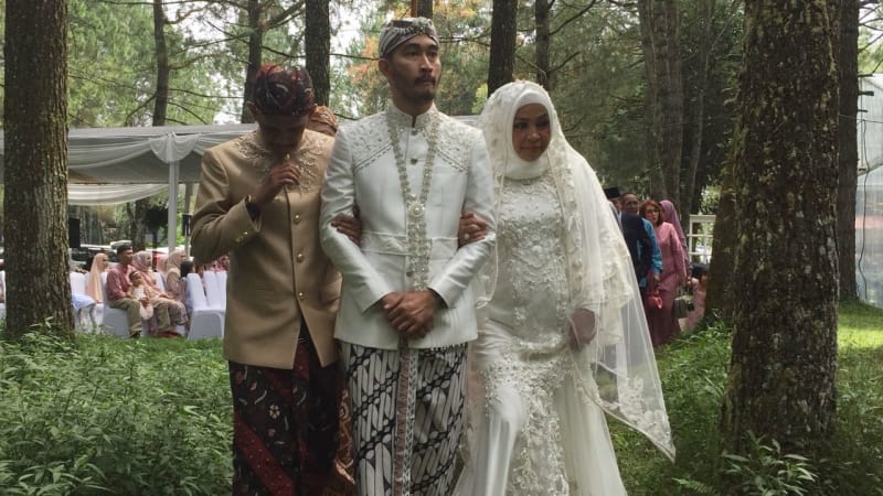 Selamat! Syahnaz Sadiqah dan Jeje Govinda Resmi Menikah