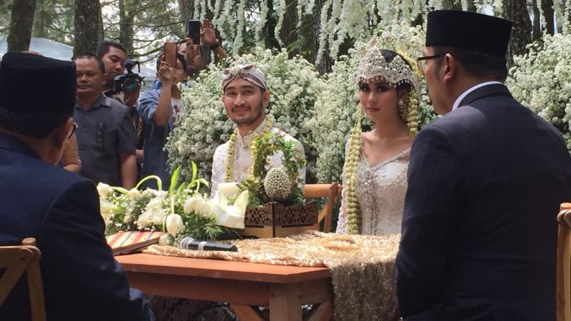 Selamat! Syahnaz Sadiqah dan Jeje Govinda Resmi Menikah