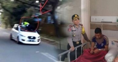 Video Oknum TNI Tabrak Anggota Polantas Saat Ditilang