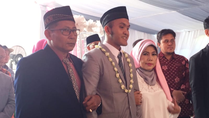 Caisar Resmi Menikah Dengan Mantan Sopir Indadari, Almaratu Intan