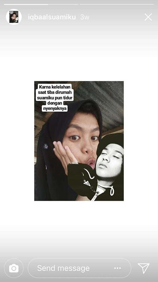 Gadis Kocak yang Ngaku Istri Sah Iqbaal Ramadhan