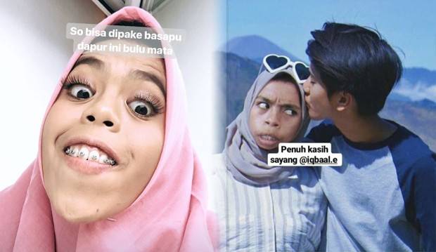 Gadis Kocak yang Ngaku Istri Sah Iqbaal Ramadhan