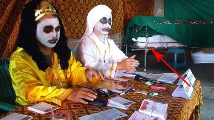 Merinding TPS Hantu Nyoblos Dilayani Setan hingga Diiringi Lagu Mistis