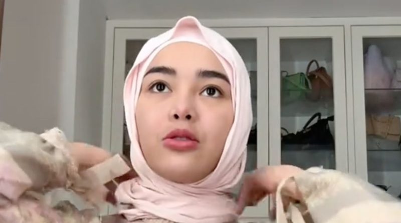 Amanda Manopo Marah di Live saat Jualan Hijab