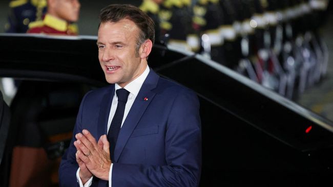 Emmanuel Macron Desak Uni Eropa Balas Sektor Digital AS