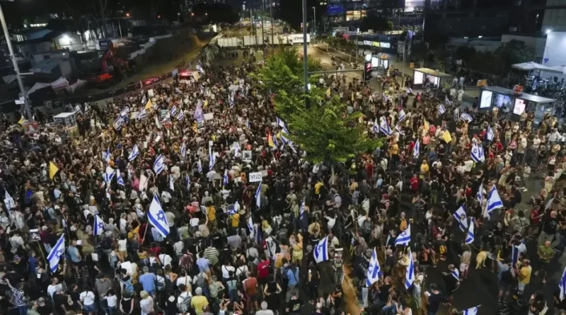 Ribuan Warga Israel Demo di Tel Aviv Tuntut Hentikan Perang Gaza