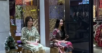 Viral menemukan Toko menggunakan patung Asli