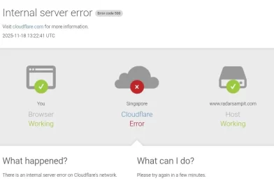 Cloudflare Error Situs Besar Termasuk X DLL pada 18 November 2025