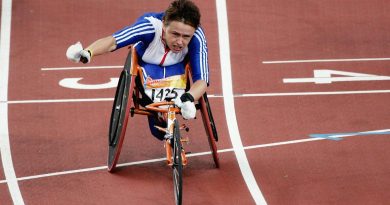 Seorang Tanni Grey-Thompson atletik Kursi Roda Tingkat Internasional
