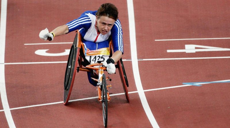 Seorang Tanni Grey-Thompson atletik Kursi Roda Tingkat Internasional