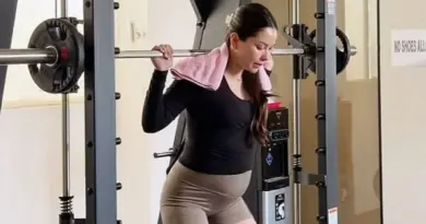 Alyssa Daguise Kena Semprot Netizen Karena Tetap Kuat Angkat Beban di Gym Padahal Hamil Besar