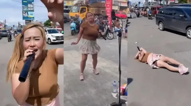 Viral Pinkan Mambo Live Ngamen di Pinggir Jalan Demi Mendapatkan Saweran Dari Penonton