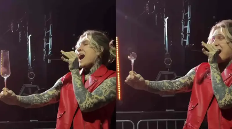 Vokalis Rusia, Yaroslav Menunjukkan Kemampuan dengan Pecahkan Gelas Kaca Menggunakan Suaranya