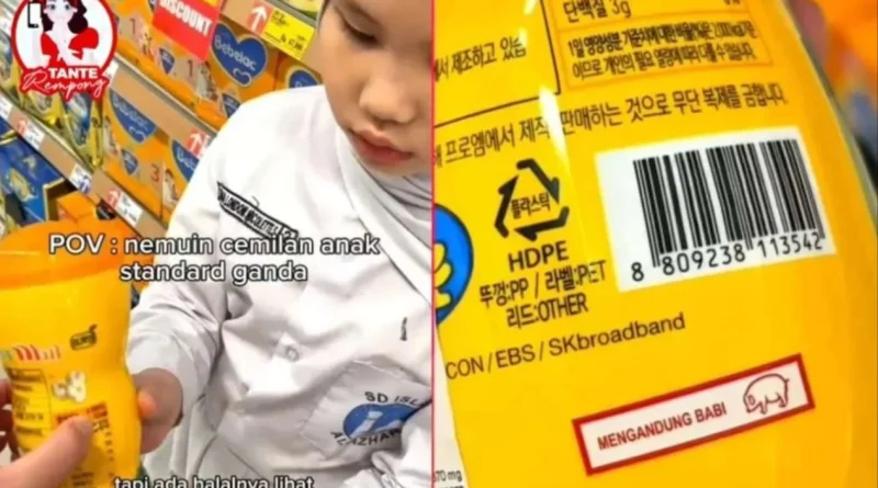 Viral Camilan Berlogo Halal Diduga Mengandung Unsur Babi
