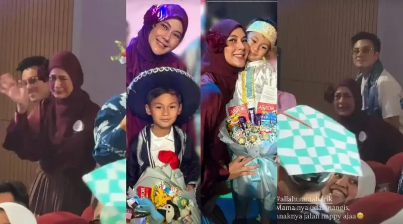 Baim Hadiri Kelulusan Anak, Duduk Bersebelahan dengan Paula