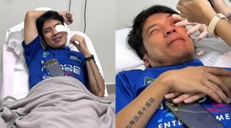 Desta cedera saat main Padel, Mata kena Bola hingga Pendarahan